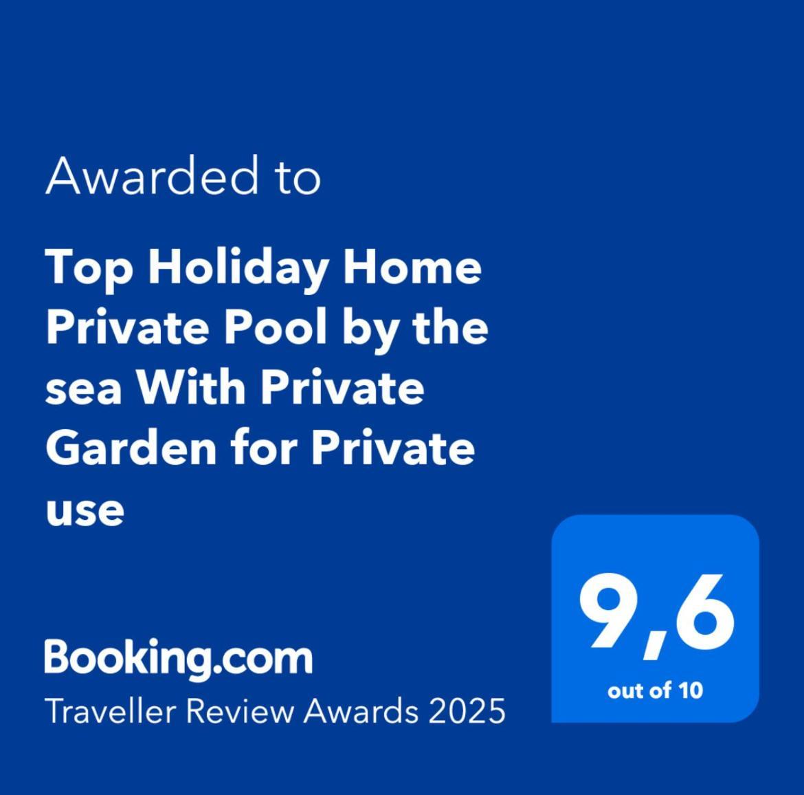 Top Holiday Home Private Pool By The Sea With Private Garden For Private Use Koróni Exterior foto